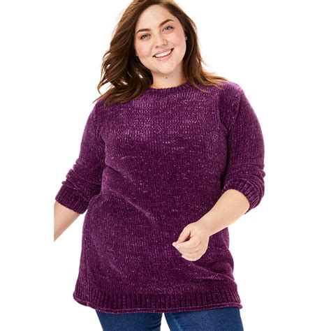 chenille oversized sweater|chenille sweaters plus size.